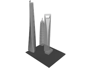 Shanghai Tower 3D Model