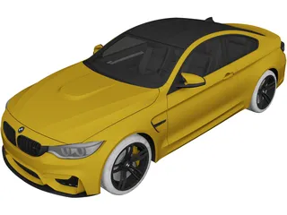 BMW M4 3D Model