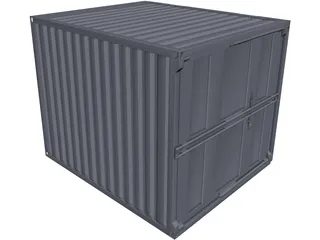 Container 10ft 3D Model