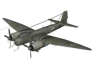 Junkers Ju 388 3D Model