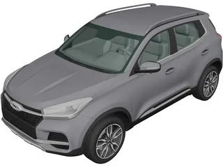 Chery Tiggo 4 (2019) 3D Model