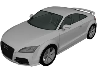 Audi TT RS (2009) 3D Model