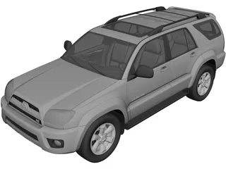 Toyota 4Runner (2009) 3D Model