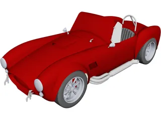 Shelby AC Cobra CAD 3D Model