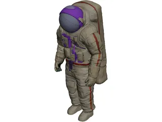 Astronaut Suit 3D Model