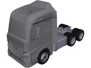 Mercedes-Benz Actros 3D Model