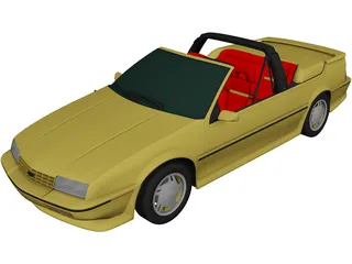 Chevrolet Beretta (1990) 3D Model