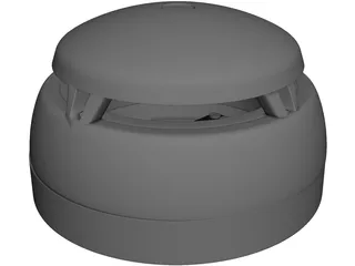 Smoke Detector 3D Model