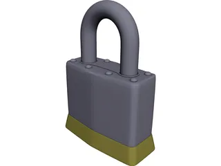 MasterLock 3D Model