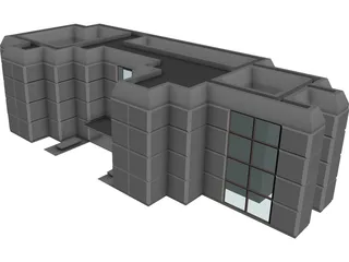 Office Building 3D Model