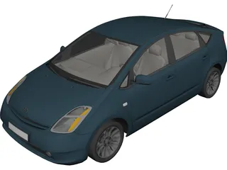 Toyota Prius 3D Model