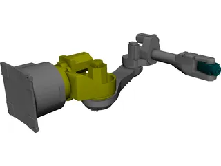 Fanuc M16ib - AM120iB 3D Model