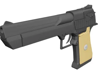 Desert Eagle 3D Model