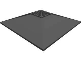 Building Pyramid 3D Model