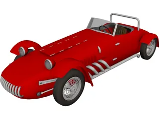 Kurtis 500 (1954) 3D Model