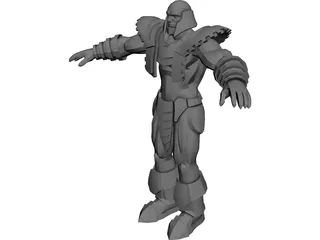 Terrax 3D Model