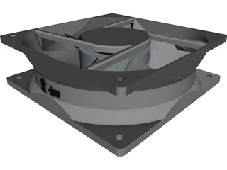 Axial Fan 3D Model