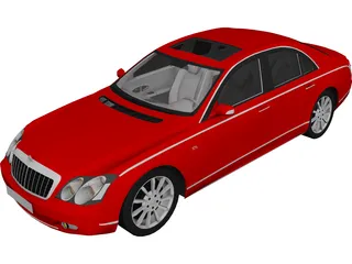 Maybach 57 3D Model