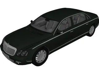 Maybach 62 3D Model