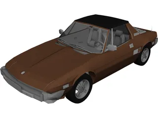 Fiat Bertone X19 3D Model