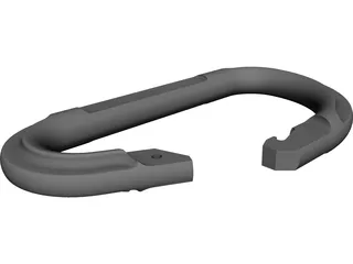 Safety Hook Manaraga 3D Model 3D Preview