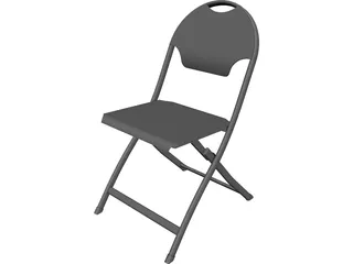 Folding Chair 3D Model