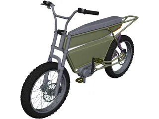 Electric Bicycle 3D Model