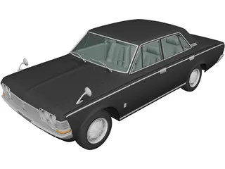 Toyota Crown (1967) 3D Model