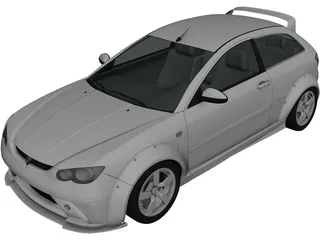 Proton Satria Nea 1.6 3D Model