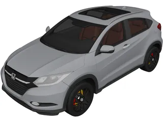 Honda HR-V (2017) 3D Model