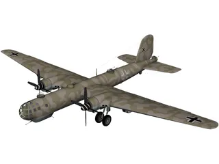 Heinkel HE-177 3D Model