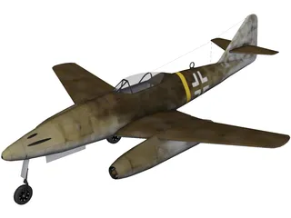 Messerschmitt ME-262 3D Model