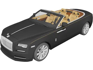 Rolls-Royce Dawn (2017) 3D Model