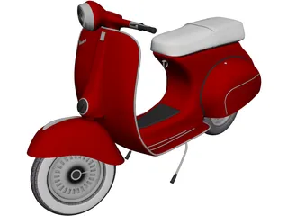 Piaggio Vespa (1962) 3D Model