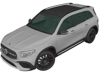 Mercedes-Benz GLB AMG (2019) 3D Model