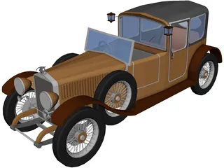 Hispano-Suiza 3D Model