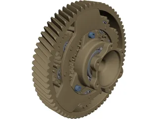 Schaeffler Differential CAD 3D Model