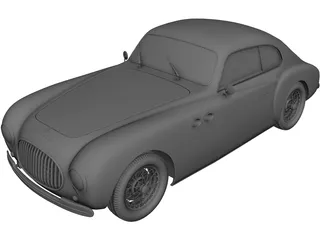 Cisitalia 202 Coupe (1946) 3D Model 3D Preview