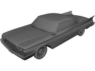 Chrysler Saratoga Hardtop Coupe (1960) 3D Model