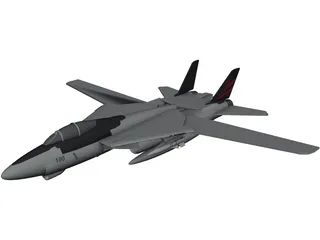 F-14B 3D Model