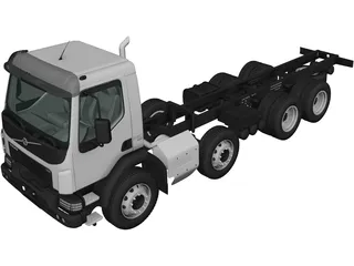 Volvo VM 270 Chassis 3D Model