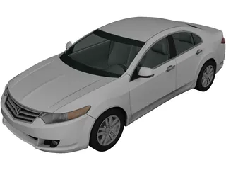 Honda Accord Sedan (2009) 3D Model