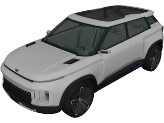 Geely Icon 3D Model
