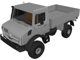 Mercedes-Benz Unimog 3D Model