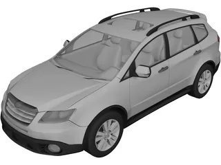 Subaru Tribeca (2010) 3D Model 3D Preview