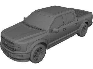 Ford F-150 (2019) 3D Model