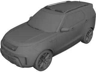 Land Rover Discovery SVR(2019) 3D Model