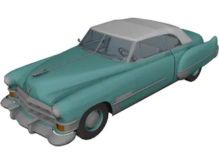 Cadillac Series 62 (1948) 3D Model 3D Preview