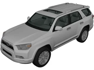 Toyota 4Runner (2011) 3D Model