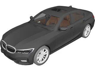 BMW 330i Sedan (2020) 3D Model